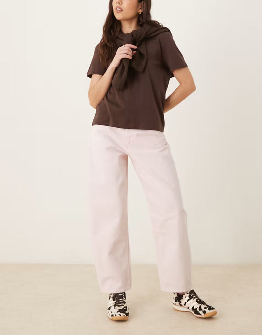 Pink Shorts Jeans